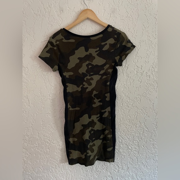 GUESS Vintage Y2K RARE Cotton Rib Bodycon Minidress - L - Picture 5 of 5